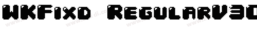 WKFixd RegularV30字体转换